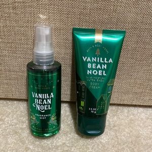 Vanilla Bean Noel Bath and Body set